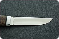 Нож Следопыт стабилизированная карельская береза, 95х18, алюминий : фото 7