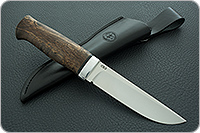 Нож Следопыт стабилизированная карельская береза, 95х18, алюминий : фото 9