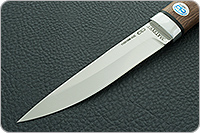 Нож Пескарь орех, 95х18, алюминий : фото 3