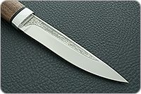 Нож Пескарь орех, 95х18, алюминий : фото 4