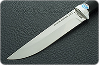 Нож Лиса наборная кожа, алюминий, без дополнительной обработки : фото 3