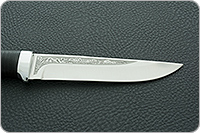 Нож Лиса наборная кожа, алюминий, без дополнительной обработки : фото 7