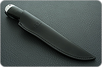 Нож Лиса наборная кожа, алюминий, без дополнительной обработки : фото 11