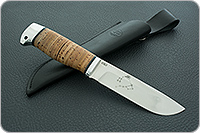 Нож Полярный береста, 95х18, алюминий : фото 10