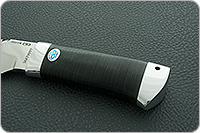 Нож Робинзон-1 наборная кожа, 100х13м, алюминий : фото 6