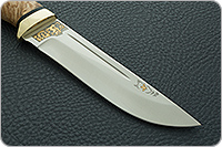 Нож Бекас кап березовый, 100х13м, латунь : фото 4