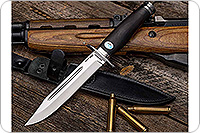 НР Патрон-Н граб - черное дерево, 95х18, нержавеющая сталь : фото 7