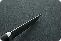 Нож Лиса граб - черное дерево, n690, алюминий : фото 9