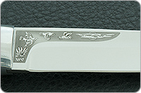 Нож Шашлычный малый граб - черное дерево, эп-766, алюминий : фото 9