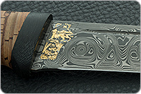 Нож Бекас береста, 95х18, текстолит : фото 8