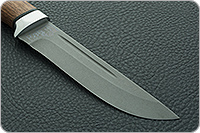 Нож Бекас (пескоструйная тонировка клинка) орех, 100х13м, алюминий : фото 4