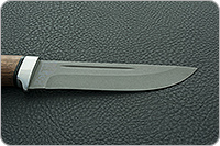 Нож Бекас (пескоструйная тонировка клинка) орех, 100х13м, алюминий : фото 7