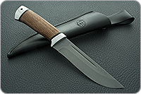 Нож Бекас (пескоструйная тонировка клинка) орех, 100х13м, алюминий : фото 10