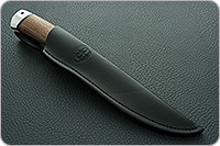 Нож Бекас (пескоструйная тонировка клинка) орех, 100х13м, алюминий : фото 11