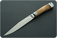 Нож Заноза кап березовый, d2, алюминий : фото 2