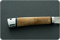 Нож Заноза кап березовый, d2, алюминий : фото 5