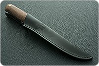 Нож Пескарь ЦМ накладки орех, 100х13м, цельнометаллический : фото 11