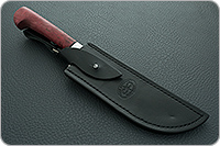 Нож Пчак стабилизированная карельская береза, 100х13м, алюминий : фото 10