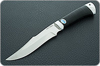 Нож Хазар наборная кожа, 95х18, алюминий : фото 2