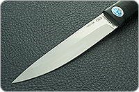 Нож Пескарь наборная кожа, 100х13м, текстолит : фото 3