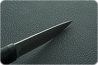 Нож Пескарь наборная кожа, 100х13м, текстолит : фото 8