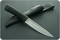 Нож Пескарь наборная кожа, 100х13м, текстолит : фото 9