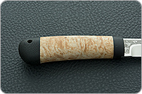 Нож Шашлычный малый карельская береза, elmax, текстолит : фото 5