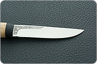 Нож Шашлычный малый карельская береза, elmax, текстолит : фото 7