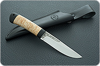 Нож Шашлычный малый карельская береза, elmax, текстолит : фото 10