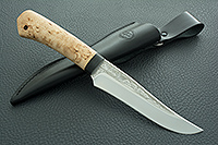 Нож Восток карельская береза, 100х13м, текстолит : фото 8