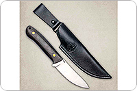 Нож Горностай ЦМ накладки текстолит
, 95х18, цельнометаллический : фото 3