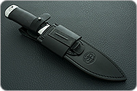 Нож Скорпион стабилизированная карельская береза, 95х18, алюминий : фото 3