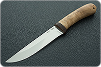 Нож Лиса кап березовый, 95х18, текстолит : фото 2