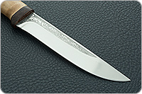 Нож Лиса кап березовый, 95х18, текстолит : фото 4