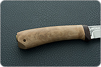 Нож Лиса кап березовый, 95х18, текстолит : фото 5