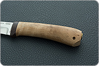 Нож Лиса кап березовый, 95х18, текстолит : фото 6