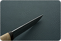 Нож Лиса кап березовый, 95х18, текстолит : фото 9