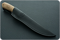 Нож Лиса кап березовый, 95х18, текстолит : фото 11