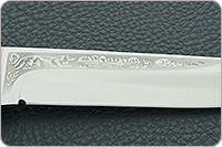 Нож Лиса наборная кожа, elmax, латунь : фото 8