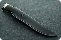 Нож Лиса наборная кожа, elmax, латунь : фото 11