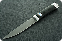 Нож Пескарь наборная кожа, cpr, алюминий : фото 2