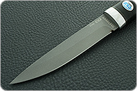 Нож Пескарь наборная кожа, cpr, алюминий : фото 3