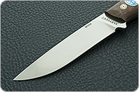 Нож Стриж накладки стабилизированная карельская береза, цельнометаллический, без дополнительной обработки : фото 3