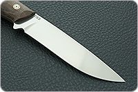 Нож Стриж накладки стабилизированная карельская береза, цельнометаллический, без дополнительной обработки : фото 4