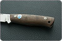 Нож Стриж накладки стабилизированная карельская береза, цельнометаллический, без дополнительной обработки : фото 6