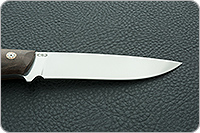 Нож Стриж накладки стабилизированная карельская береза, цельнометаллический, без дополнительной обработки : фото 7