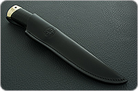 Нож Бекас наборная кожа, elmax, латунь : фото 12