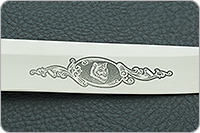 Набор Кухонный-3 с подставкой карельская береза, d2, латунь : фото 7