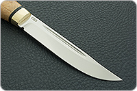 Нож Финка-Лаппи карельская береза, cpr, латунь : фото 4