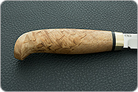 Нож Финка-Лаппи карельская береза, cpr, латунь : фото 5